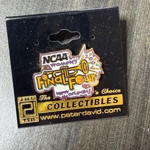 NCAA Womens Final Four New Orleans 2010 Collectible Enamel‎ Pin Peter David